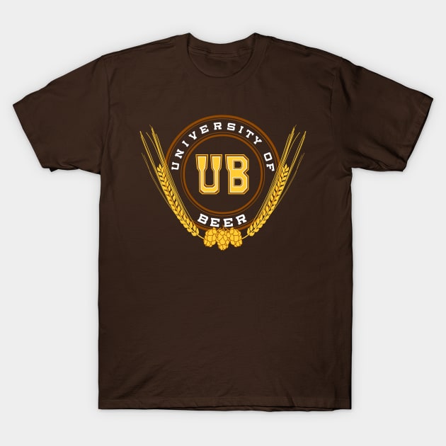 University of Beer T-Shirt by beerman